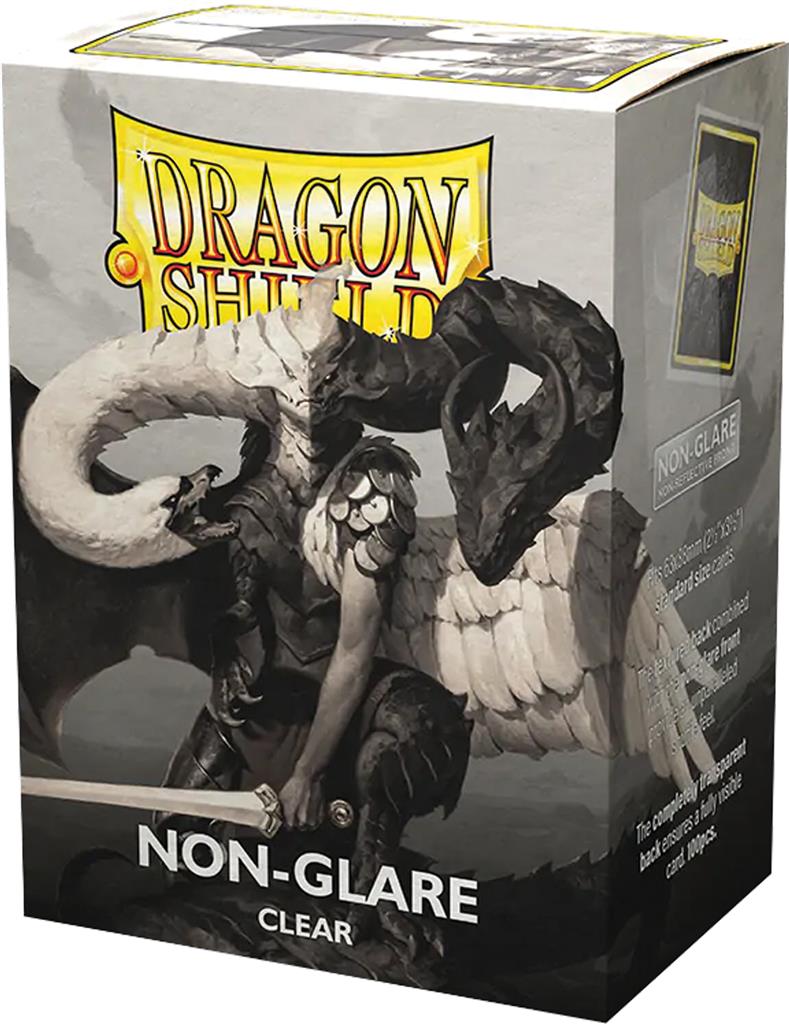 100 Dragon Shield Matte : Non Glare Clear V2 (10) 100 Dragon Shield Matte : Non Glare Clear V2 (10)