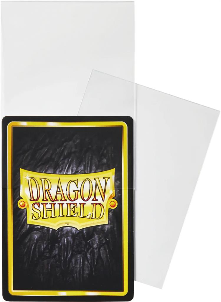 100 Dragon Shield Perfect Fit : Thick Clear