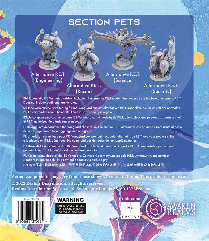 ISSV : Section PETs (Ext.) EN ISSV : Section PETs (Ext.) EN