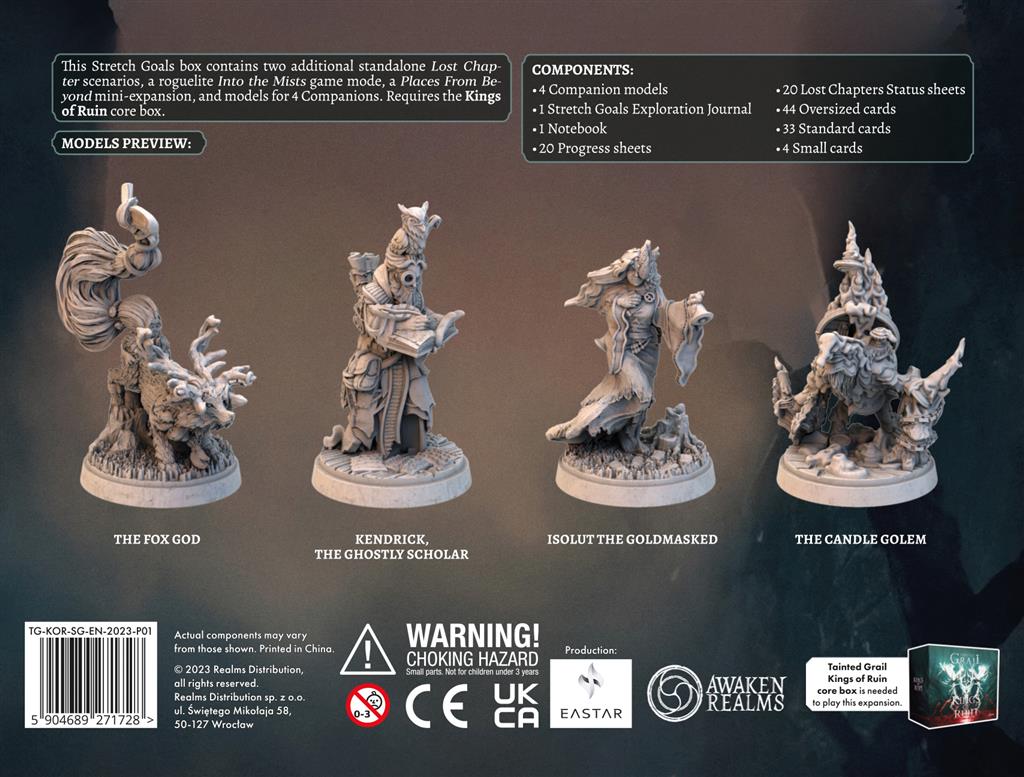 Tainted Grail: KoR Stretch Goals