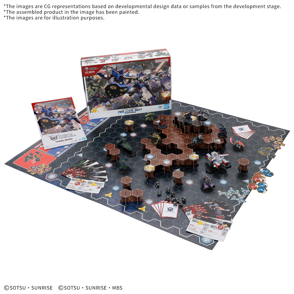 Gundam Assemble - Deluxe Set 01 (Base) (EN)