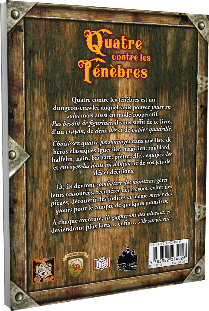 Quatre contre les ténèbres Quatre contre les ténèbres