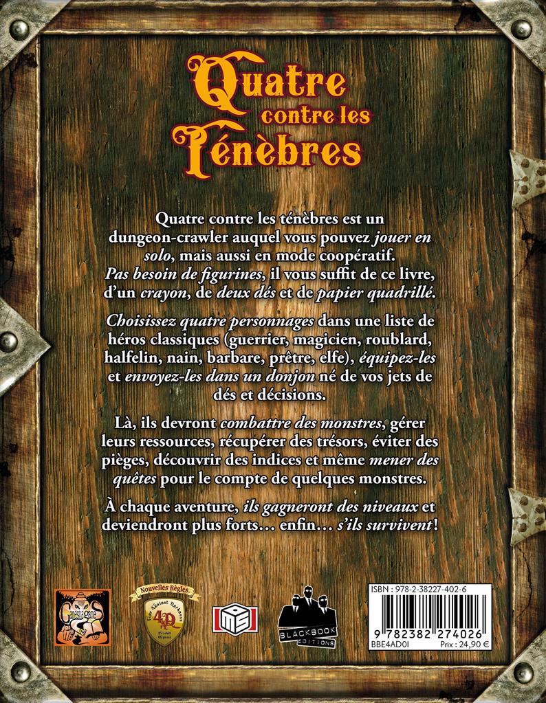 Quatre contre les ténèbres Quatre contre les ténèbres