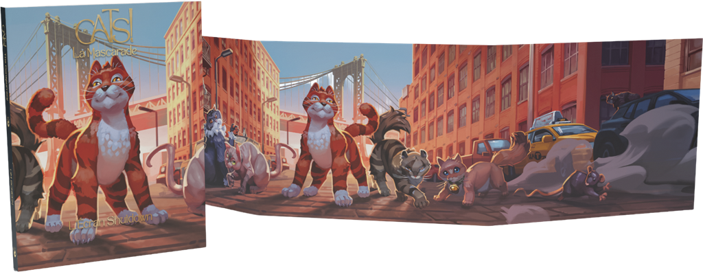 Cats!, la Mascarade - Ecran Shutdown