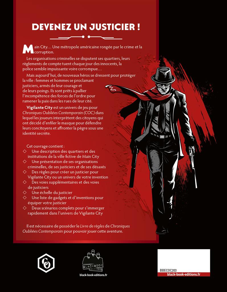 Chroniques Oubliées Cont. 2 : Vigilante City