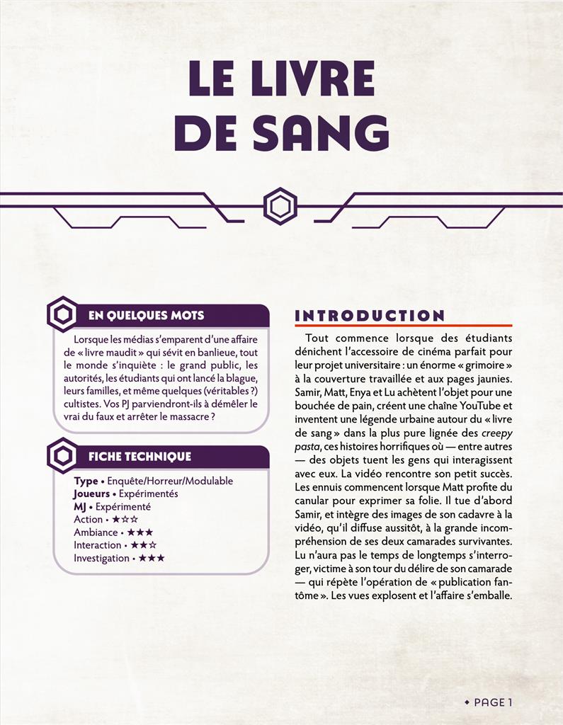 Chroniques Oubliées Cont. 2 : Le Livre de sang
