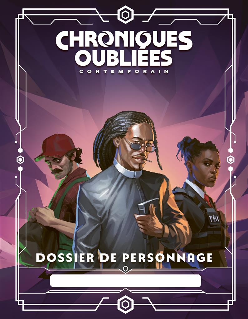 Chroniques Oubliées Cont. 2 :Dossiers de personnag