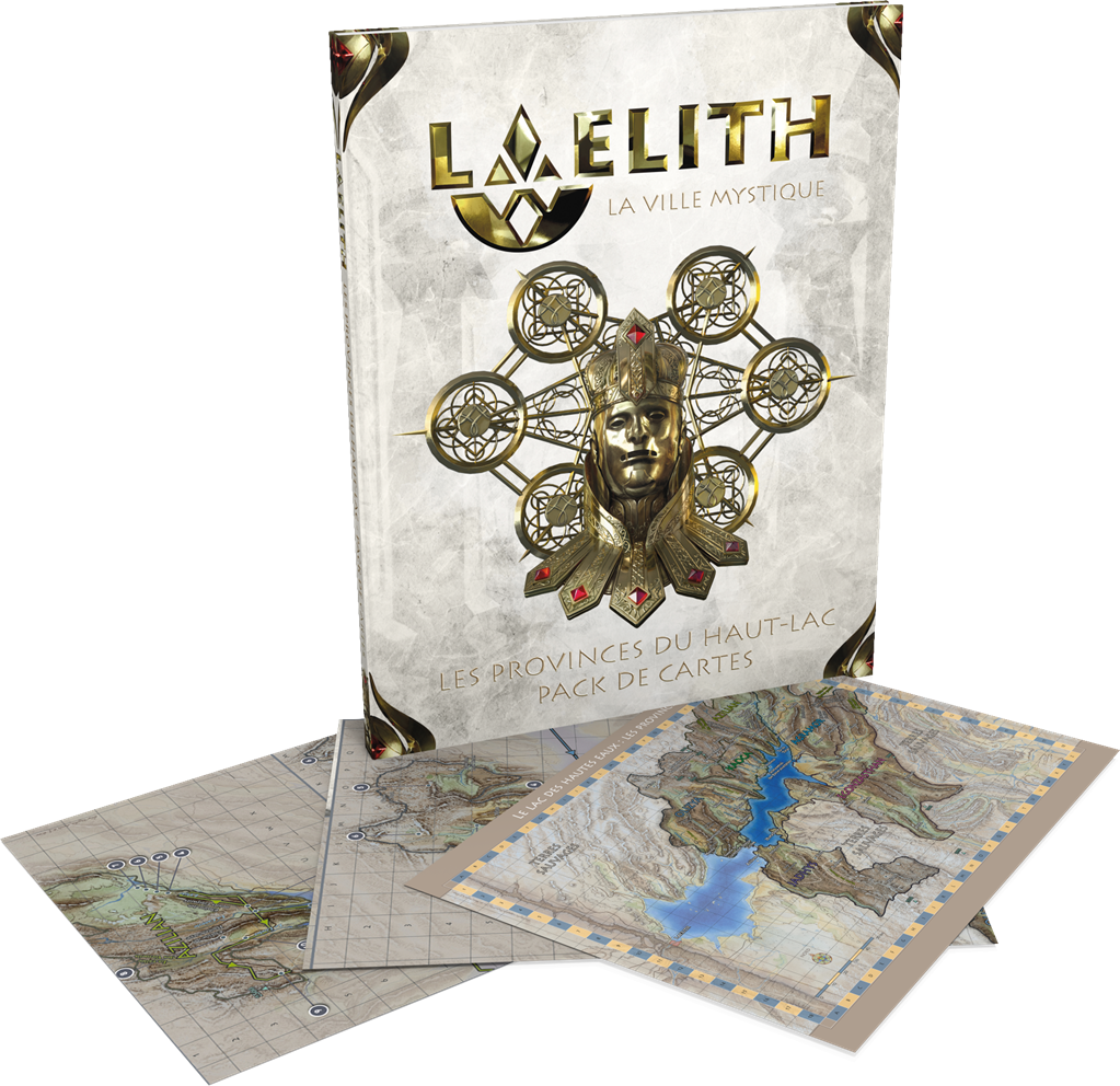 Laelith : Pack de cartes des Provinces du Haut-Lac