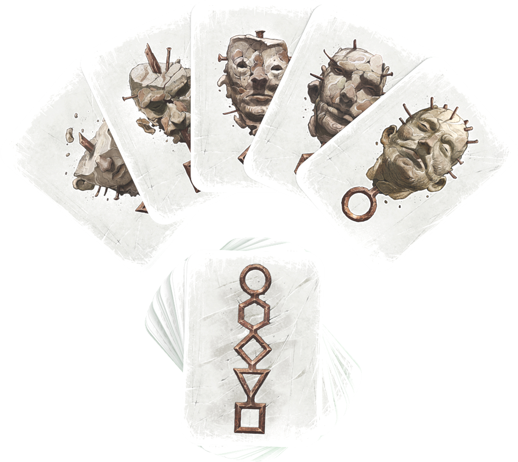 Inachevés : Set de cartes de Block
