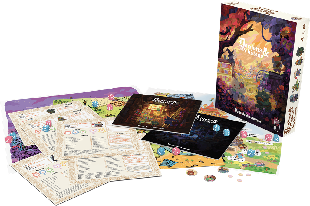 Donjons et Chatons : Boîte de découverte Donjons et Chatons : Boîte de découverte