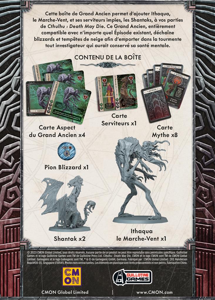 Cthulhu Death May Die : Ithaqua (Ext) Cthulhu Death May Die : Ithaqua (Ext)