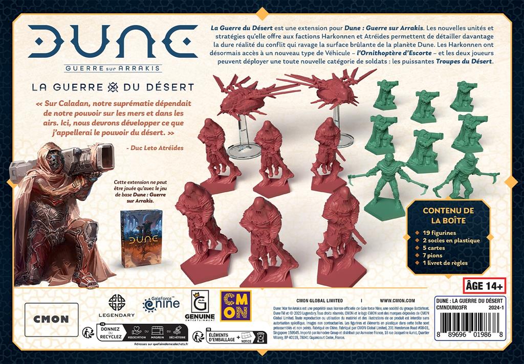 Dune : La Guerre du Désert Dune : La Guerre du Désert