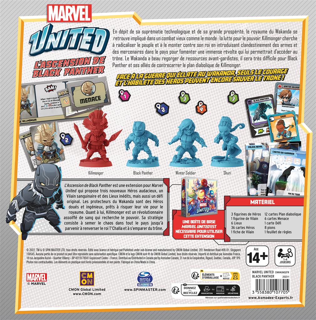 Marvel United : Rise of the Black Panther
