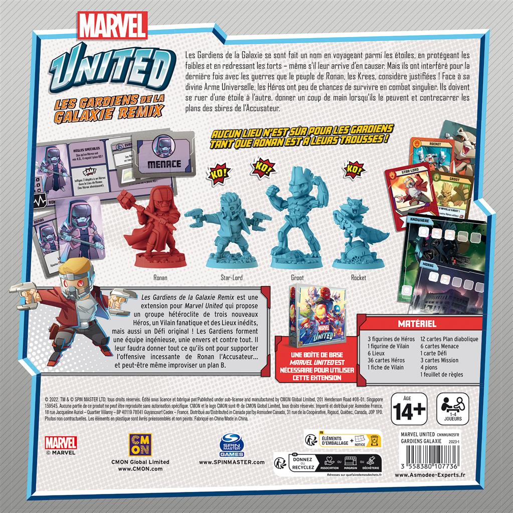 Marvel United : Guardians of the Galaxy Remix Marvel United : Guardians of the Galaxy Remix