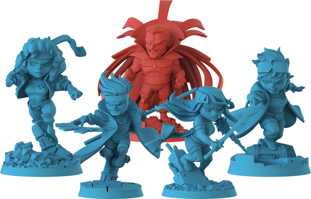 Marvel United : Blue Team Marvel United : Blue Team