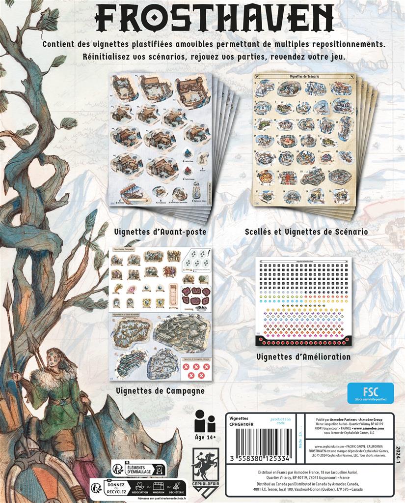 Frosthaven : Removable Sticker Set Frosthaven : Removable Sticker Set