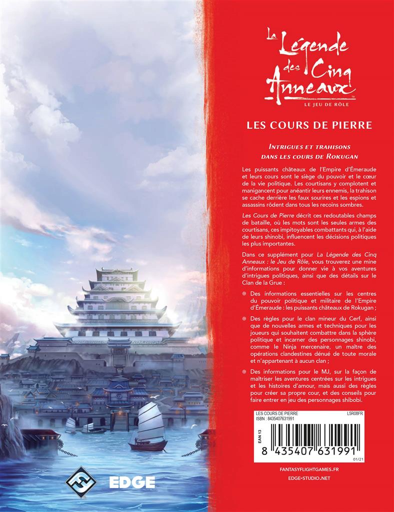 La Légende des Cinq Anneaux : Les Cours de Pierre La Légende des Cinq Anneaux : Les Cours de Pierre