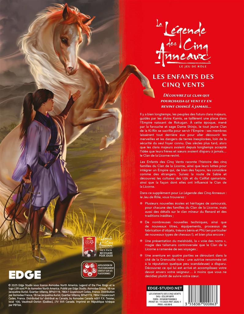 L5R : Les Enfants des Cinq Vents