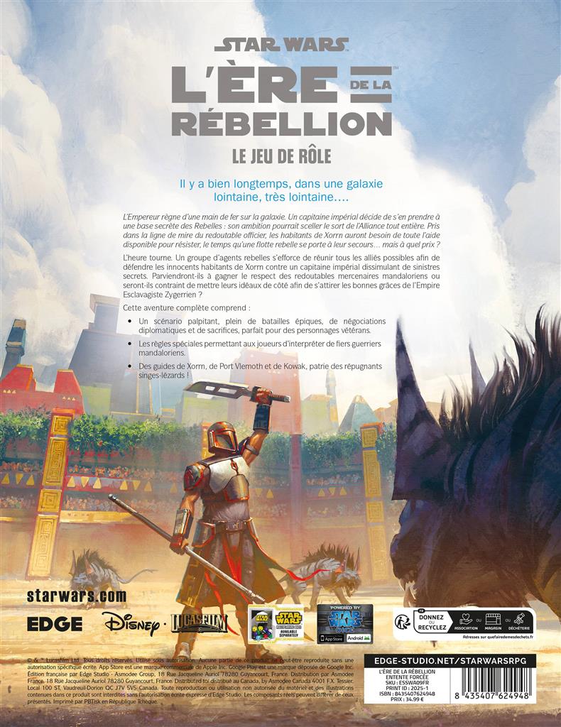 Star Wars : EdR - Entente Forcée