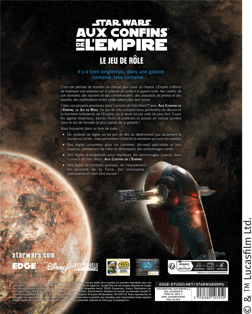 Star Wars : ACE - Le Jeu de Rôle