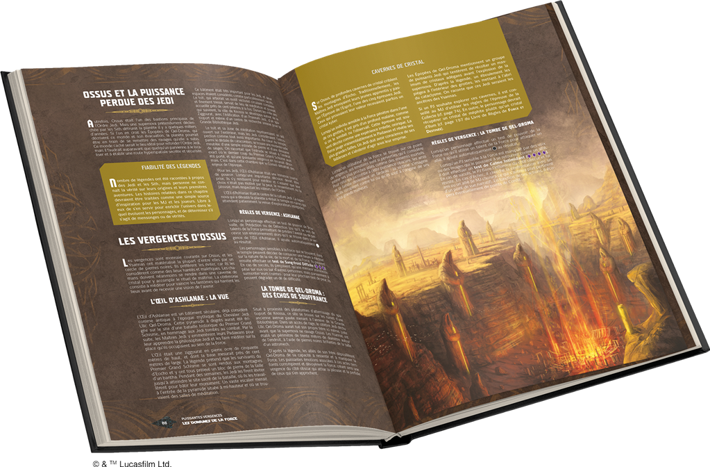 Star Wars : Force et Destinée Domaines de la Force