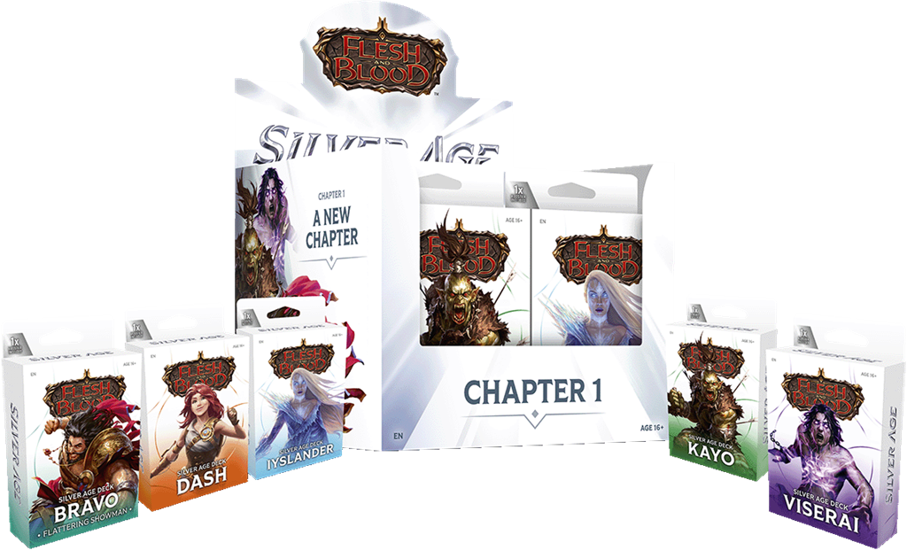FAB: Silver Age Chap. 1 decks EN (10) FAB: Silver Age Chap. 1 decks EN (10)