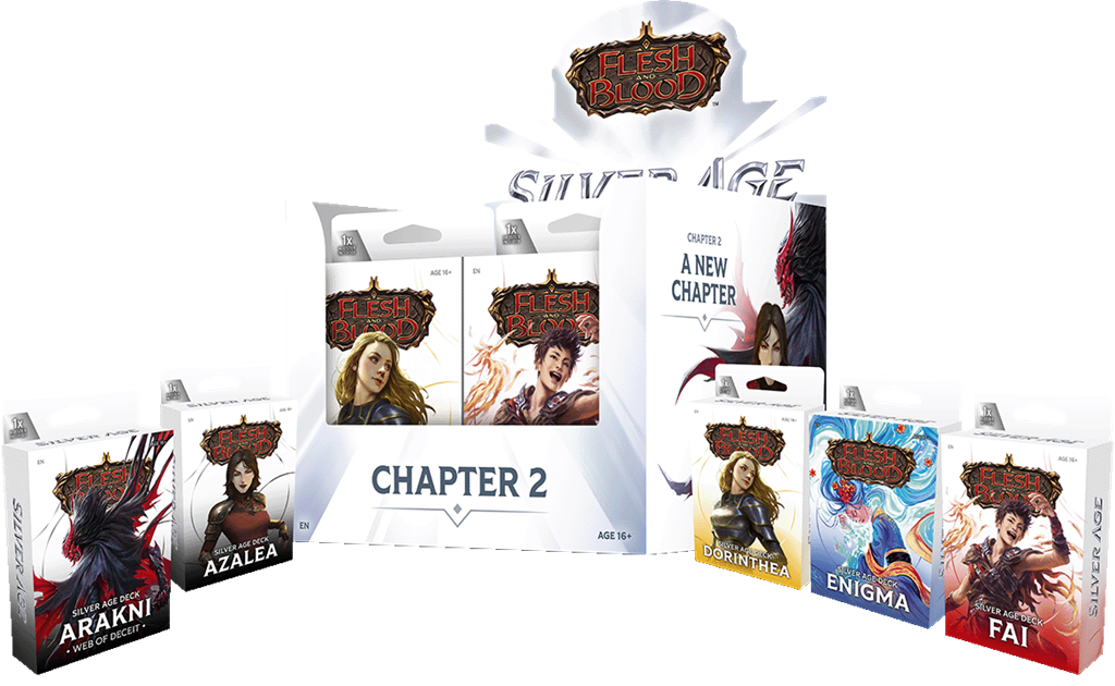 FAB: Silver Age Chap. 2 decks EN (10) FAB: Silver Age Chap. 2 decks EN (10)