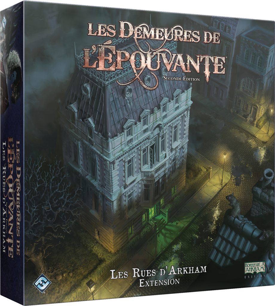 Demeures de l'Épouvante (Les) : Les Rues d'Arkham Demeures de l'Épouvante (Les) : Les Rues d'Arkham