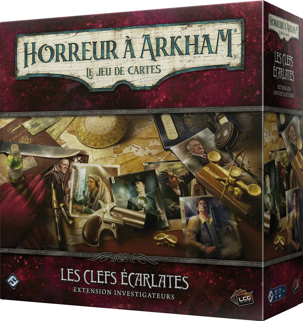 H. Arkham JCE : Les Clefs Écarlates (Invest.) H. Arkham JCE : Les Clefs Écarlates (Invest.)