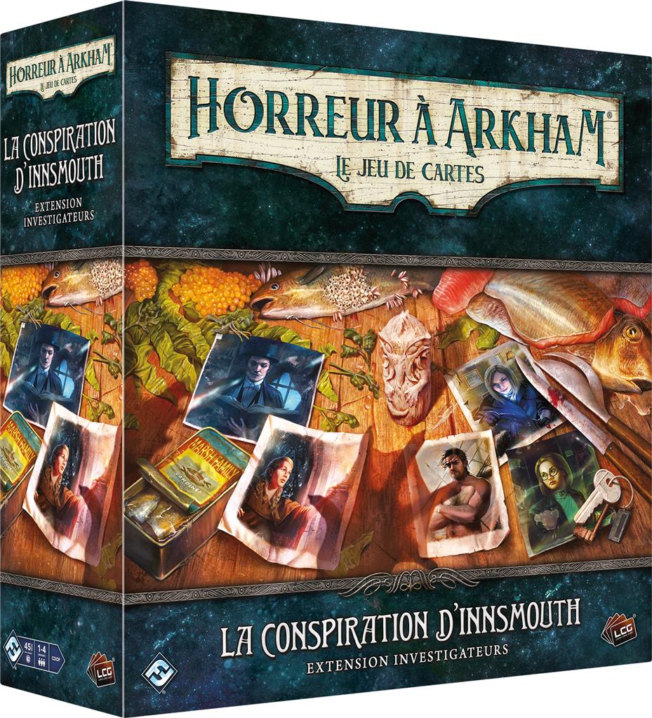Arkham JCE : La Conspiration d’Innsmouth (Invest.) Arkham JCE : La Conspiration d’Innsmouth (Invest.)
