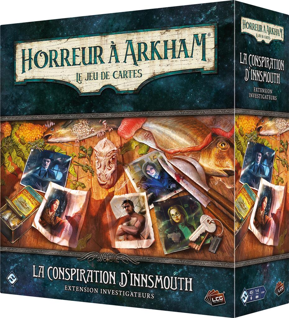 Arkham JCE : La Conspiration d’Innsmouth (Invest.) Arkham JCE : La Conspiration d’Innsmouth (Invest.)
