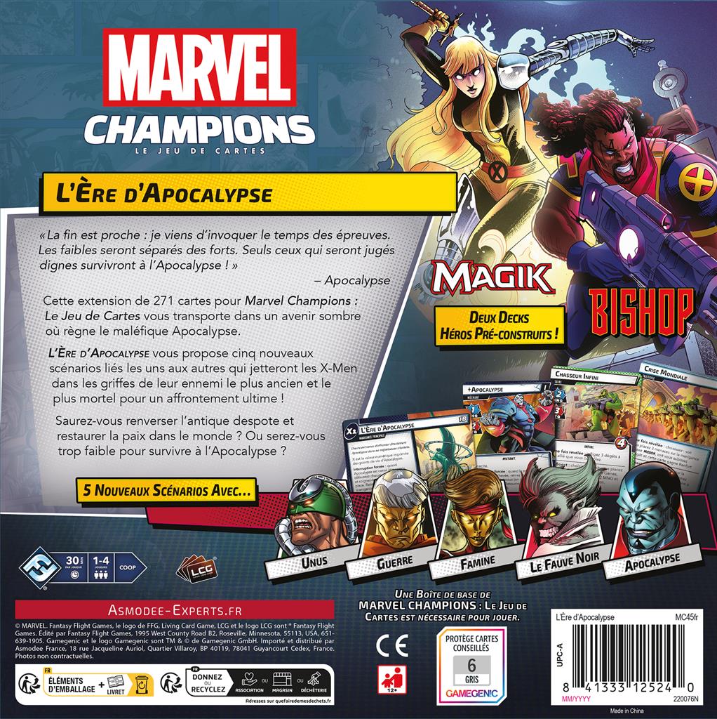 Marvel Champions : L'Ère d'Apocalypse Marvel Champions : L'Ère d'Apocalypse