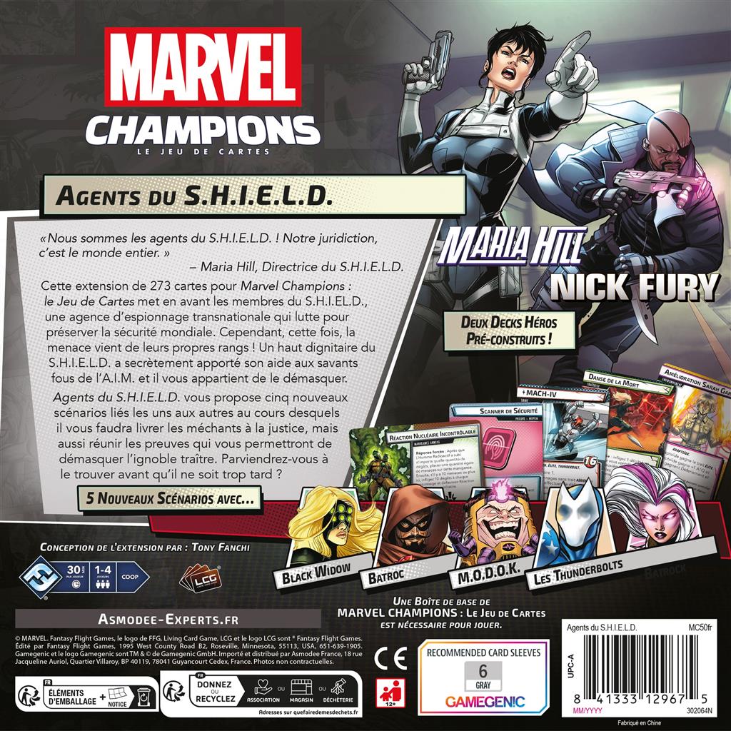 Marvel Champions : Agents du S.H.I.E.L.D. Marvel Champions : Agents du S.H.I.E.L.D.