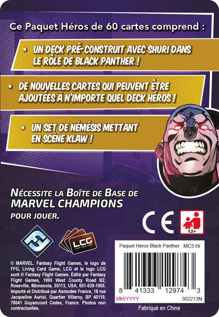 Marvel Champions : Black Panther Marvel Champions : Black Panther