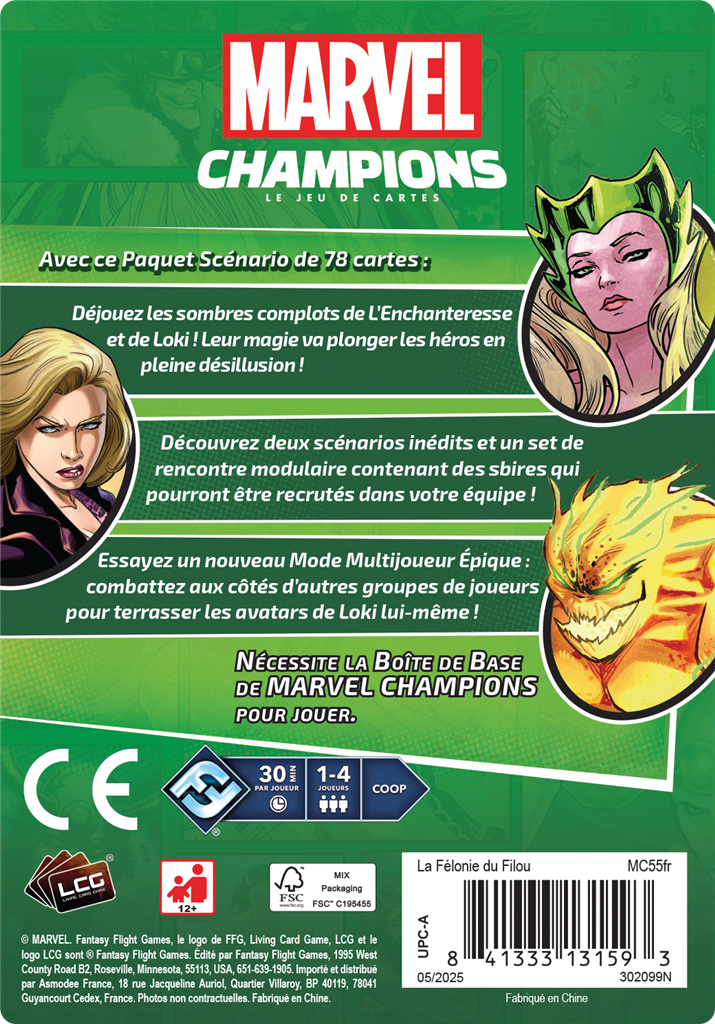 Marvel Champions : La Félonie du Filou (scénario) Marvel Champions : La Félonie du Filou (scénario)