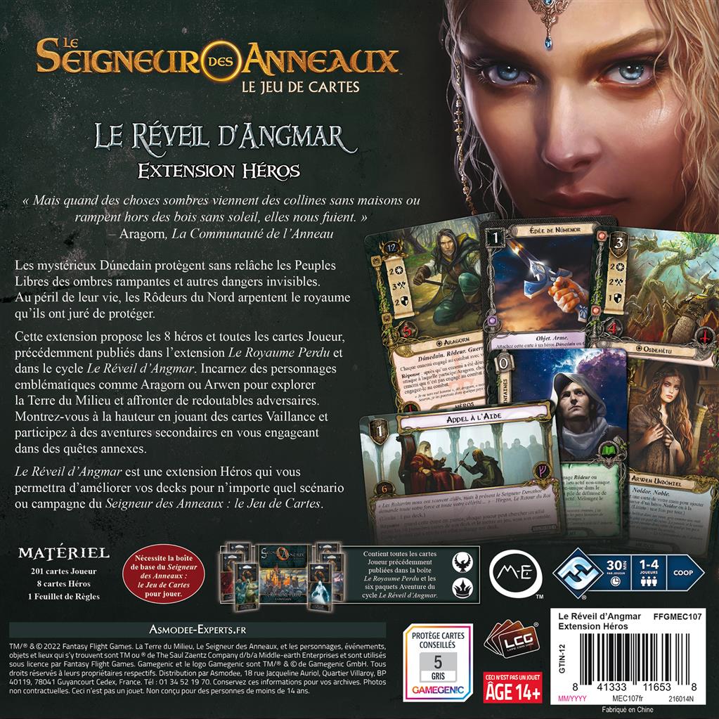 SdA JCE : Le Réveil d'Angmar (Héros)