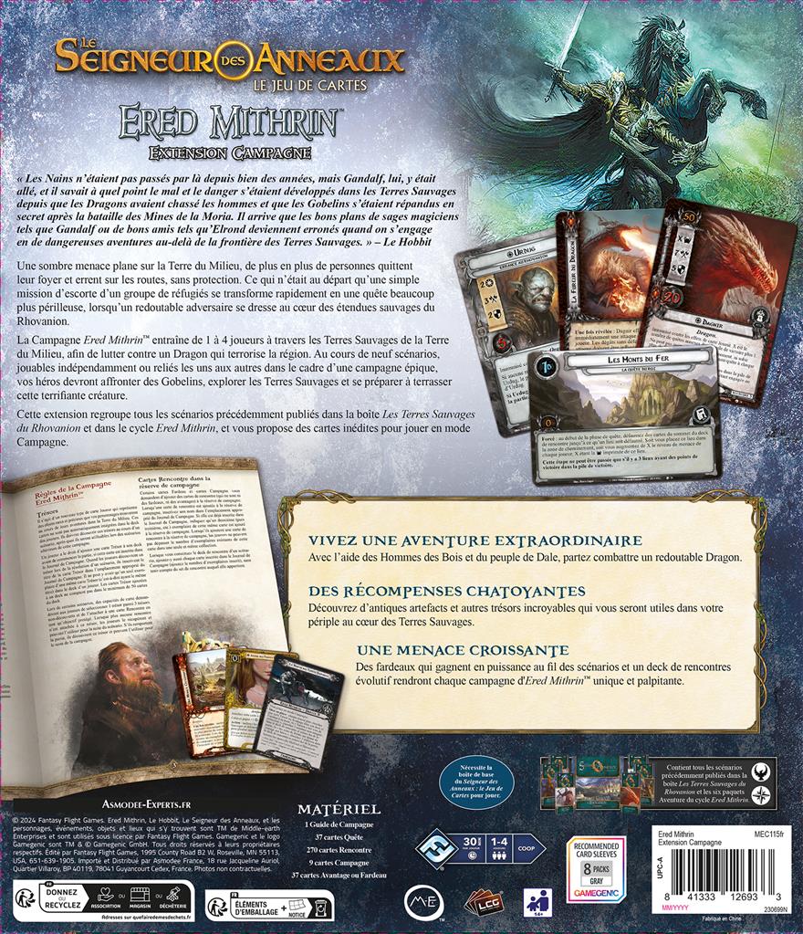 SdA JCE : Ered Mithrin Extension Campagne