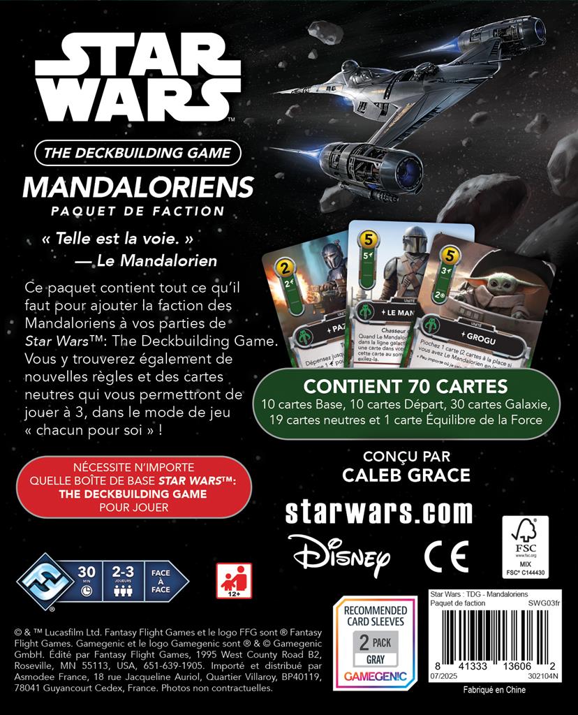 SW The Deckbuilding Game – Mandalorian Faction P.