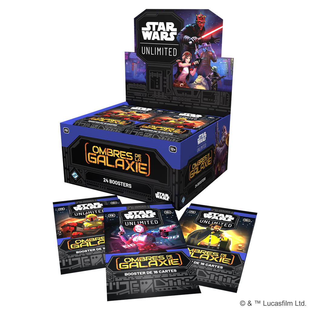 SWU : Ombres de la Galaxie Boosters (24) SWU : Ombres de la Galaxie Boosters (24)