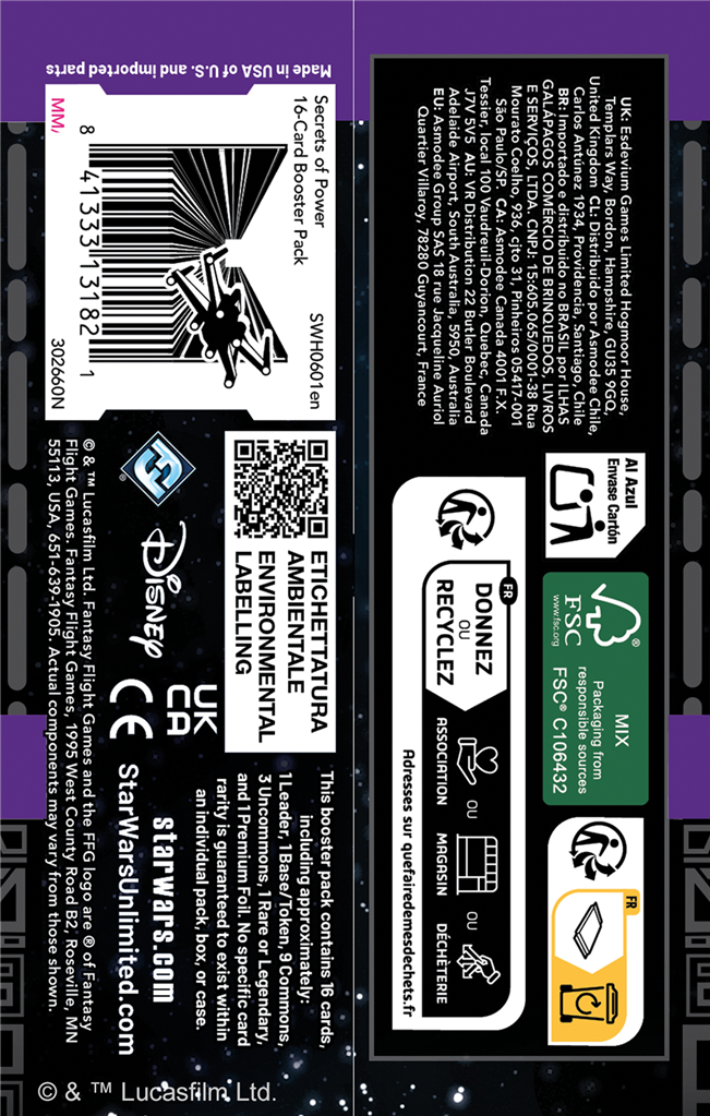 SWU : Secrets of Power B (24) EN SWU : Secrets of Power B (24) EN