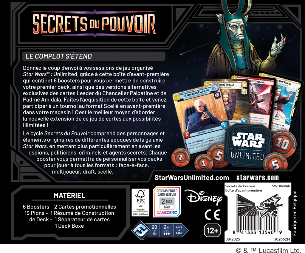 SWU : Secrets du Pouvoir Boîte AP