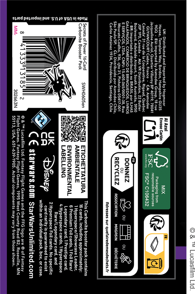 SWU : Secrets of Power Carb. B. (12) EN