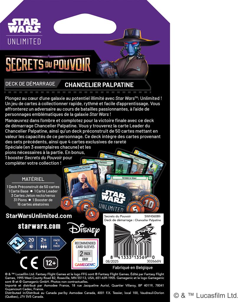 SWU : Secrets du Pouvoir Deck - CP FR