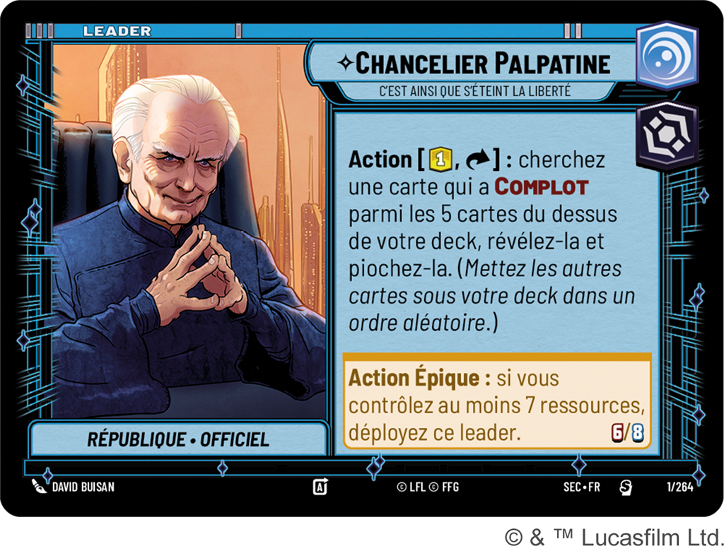 SWU : Secrets du Pouvoir Deck - CP FR