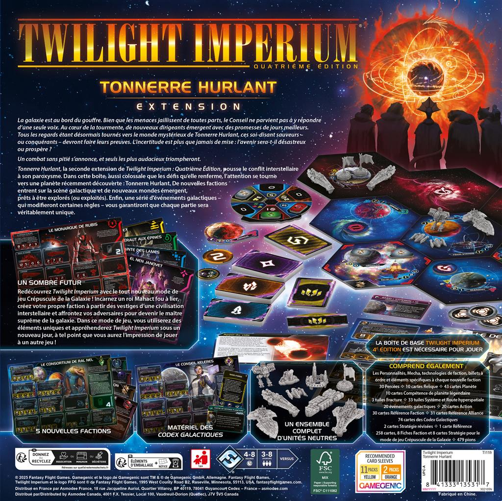 Twilight Imperium : Tonnerre Hurlant (ext)