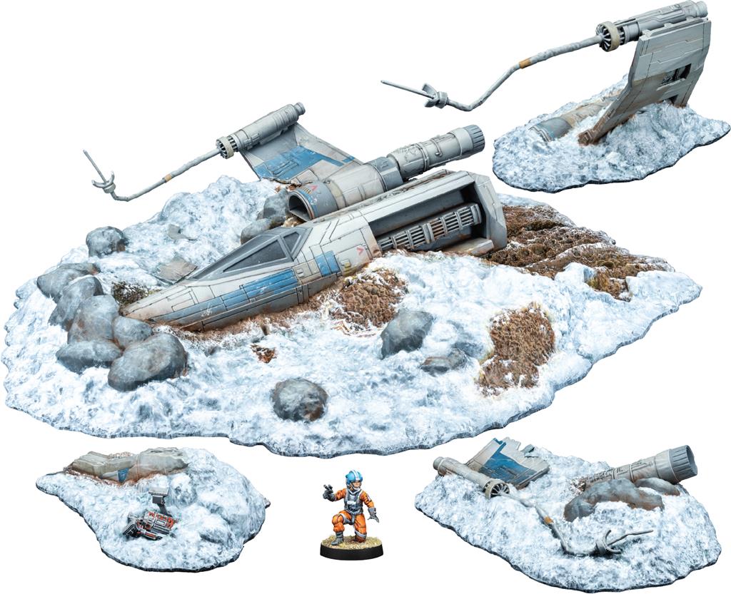 SW Légion : Crashed X-Wing Battlefield Expansion