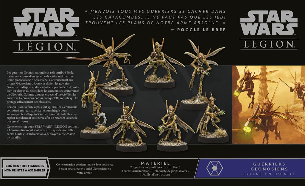 SW Légion: Guerriers Géonosiens