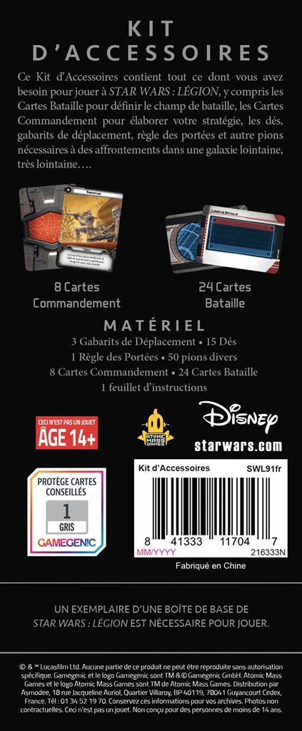 SW Légion : Kit d’Accessoires