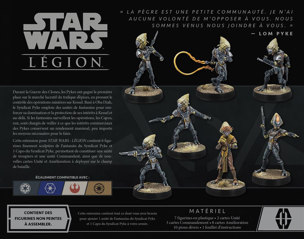 SW Légion : Fantassins du Syndicat Pyke
