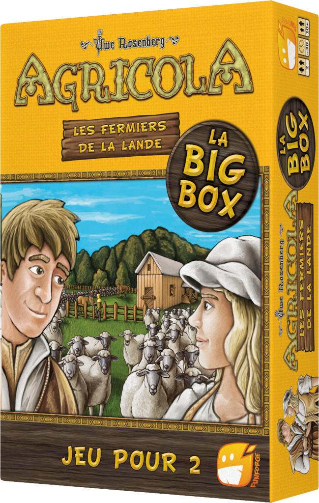 Agricola Big Box : 2 joueurs